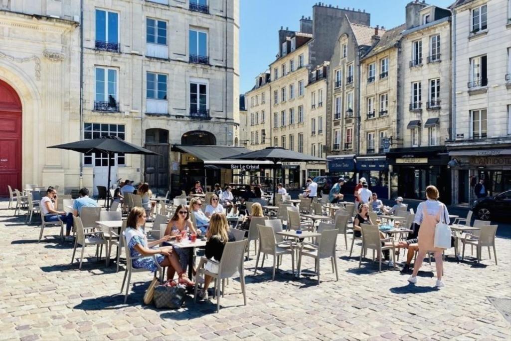 Appartement Avec Jardin Au Pied Du Centre-Ville Caen Exterior foto